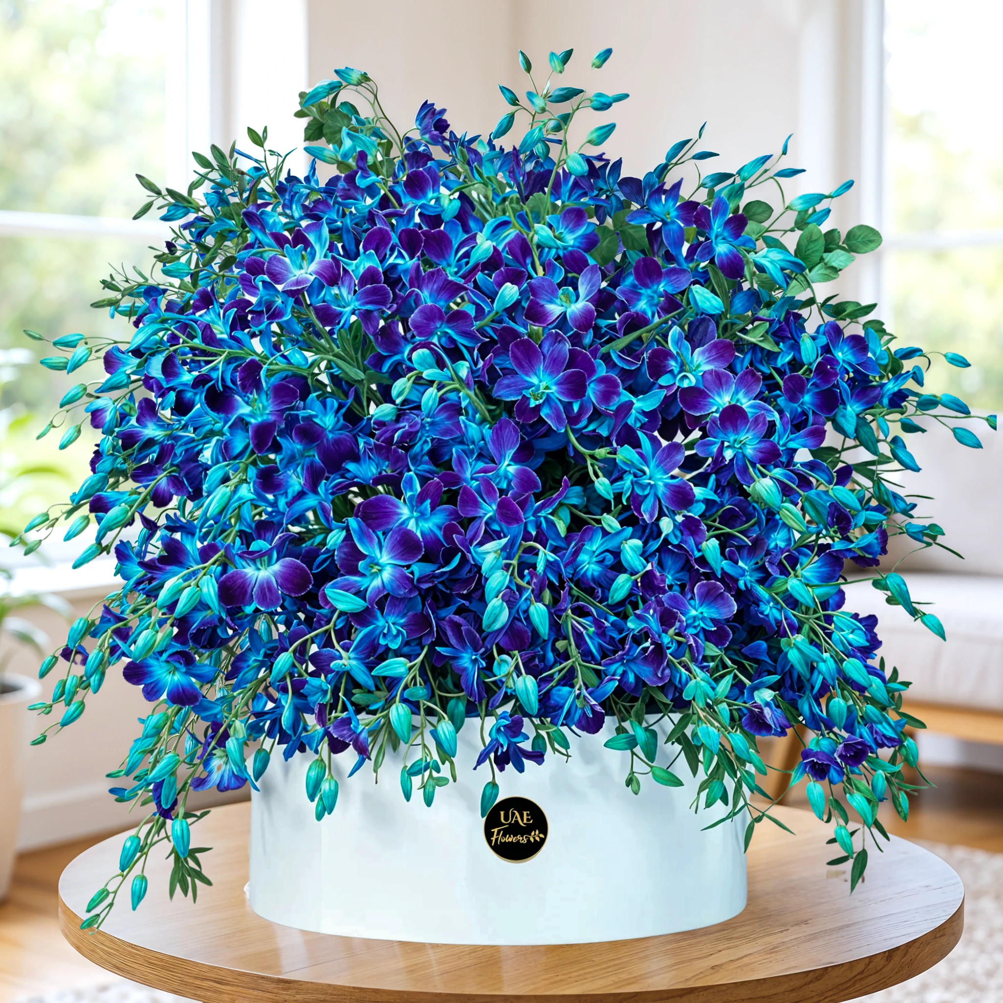 Majestic Blue Orchid Box